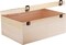 14" x 10" x 6.5"- Large Wooden Box with Hinged Lid - Unfinished Wood Box - Pine Wood Boxes for Crafts - Wooden Storage Box - DIY Memory Box - Wooden Keepsake Box